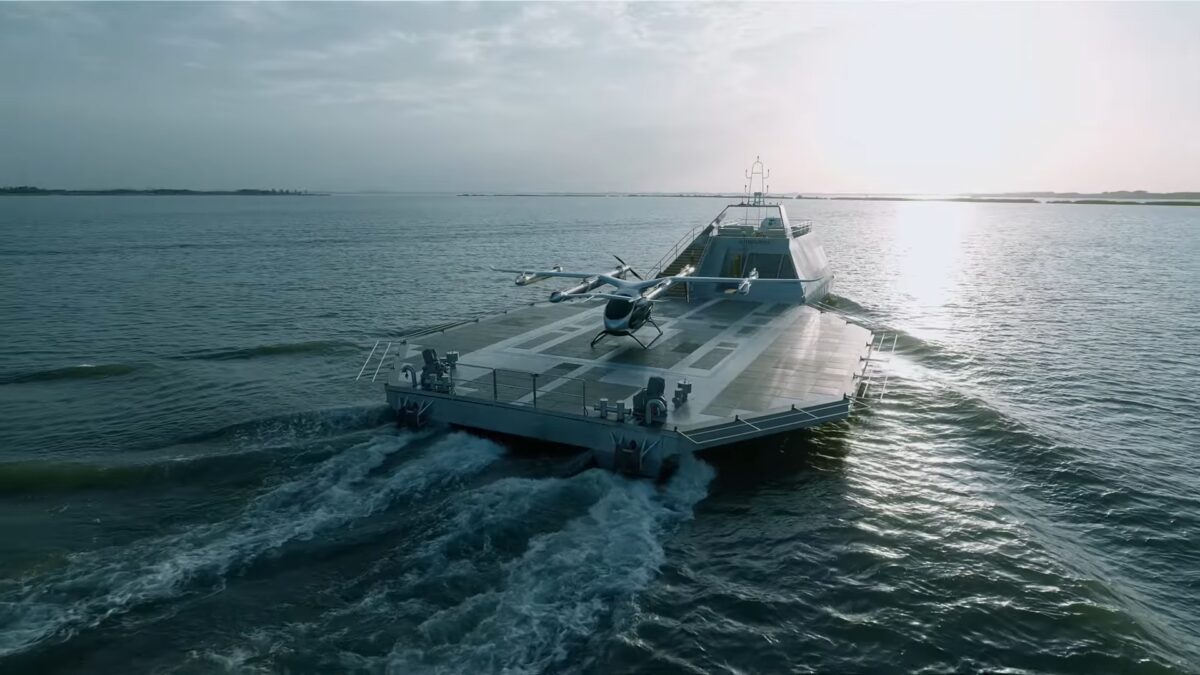 Плавучий аэропорт AutoFlight: eVTOL и дроны на воде у первого в мире аэропорта компании