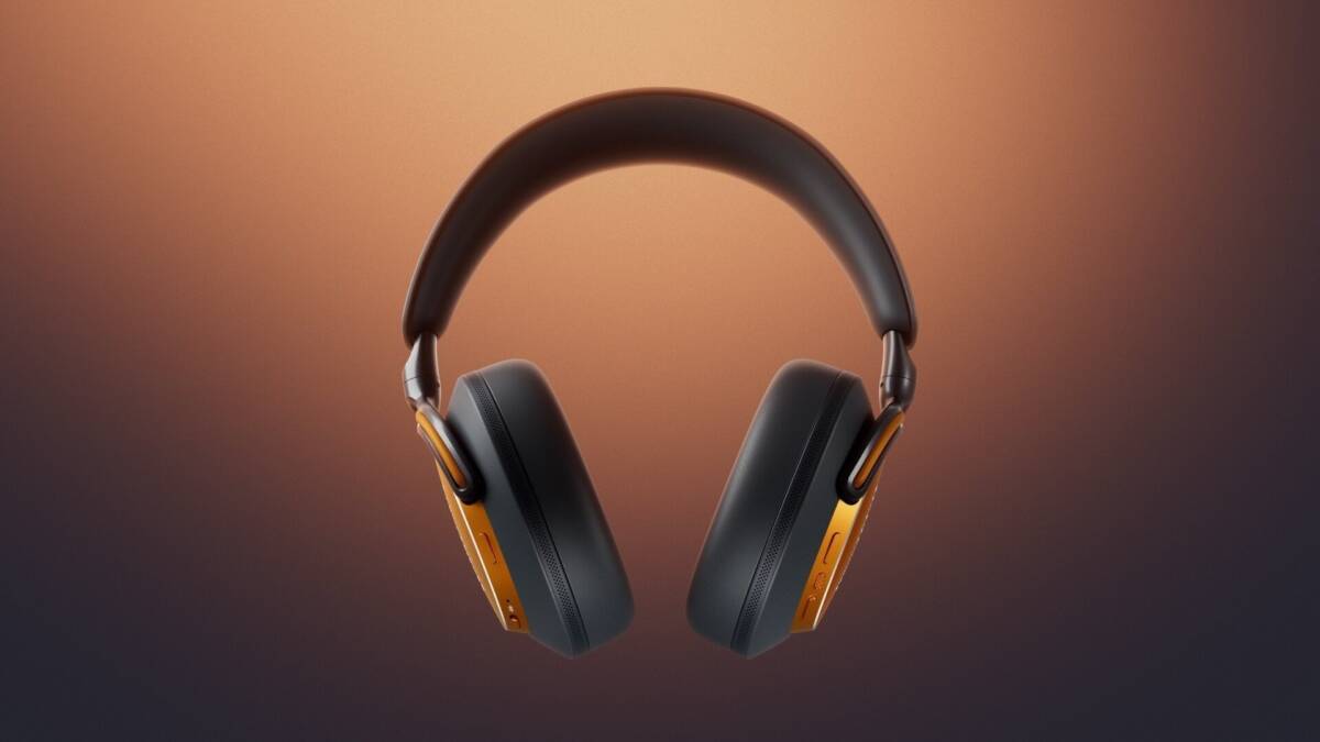 Bowers & Wilkins представила премиальные наушники в фирменных цветах McLaren 4