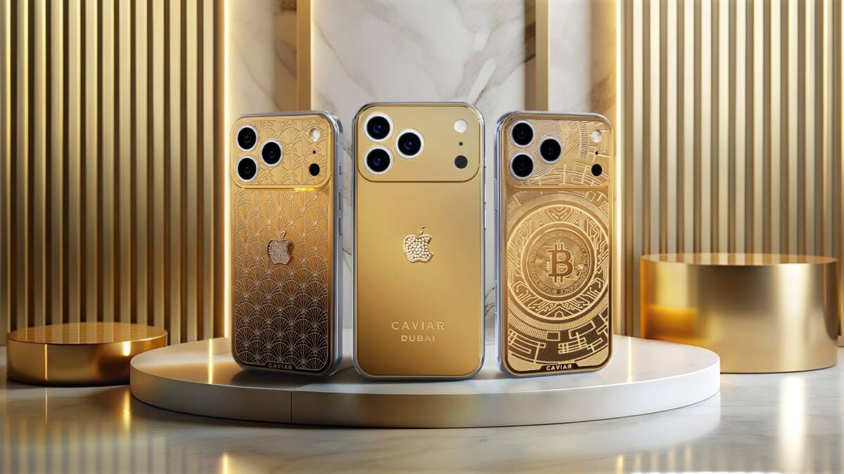 caviar gold iphones