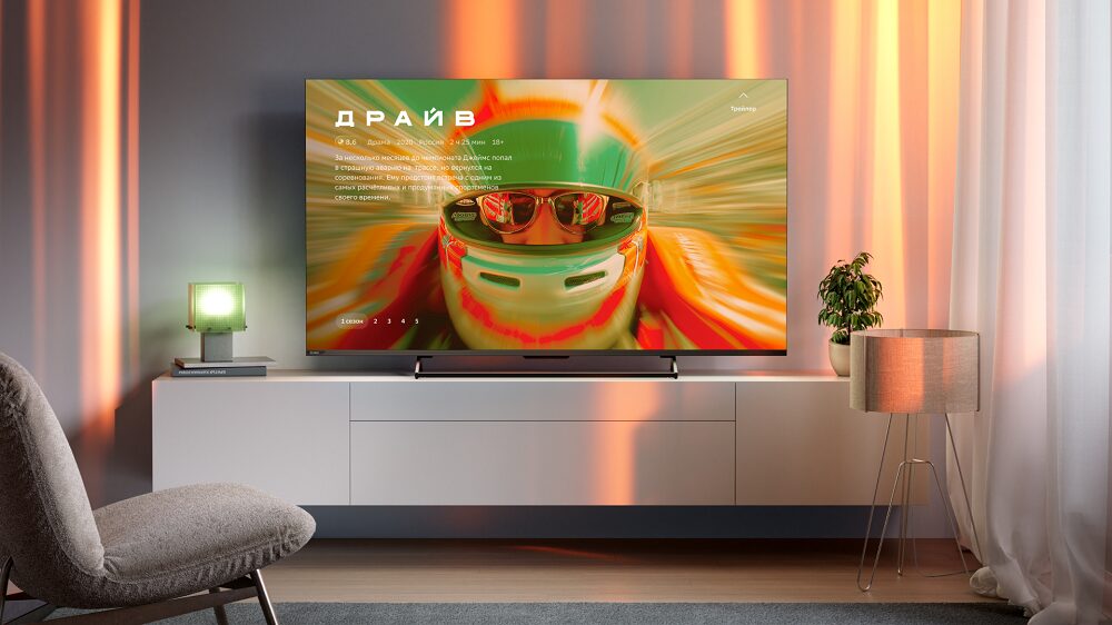 Телевизоры Sber с голосовым управлением и ГигаЧат представлены на AI Journey