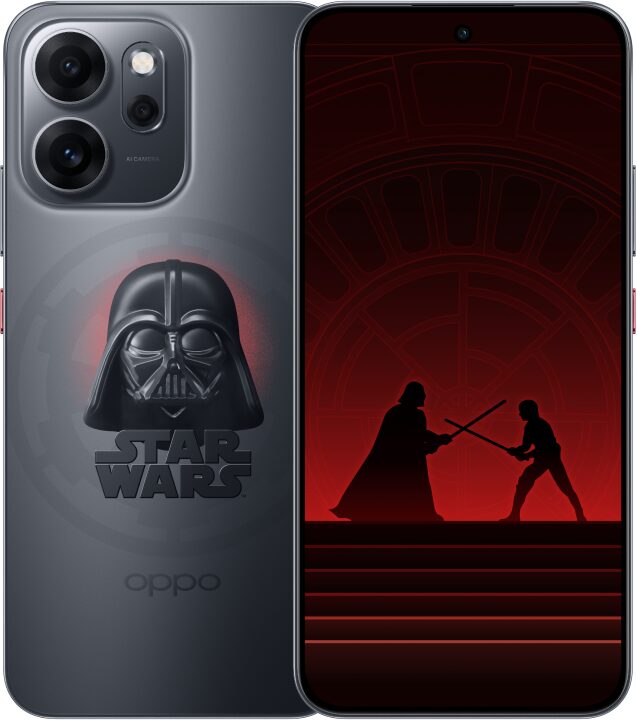 Oppo представила лимитированную версию Reno 14F в стиле «Тёмной стороны» Star Wars 3 oppo reno 14f dark side limited edition