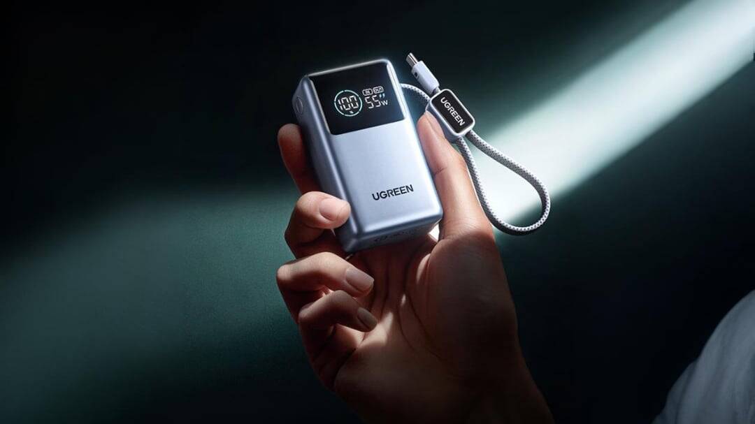 Ugreen представила компактный внешний аккумулятор EnergyPal Pro Mini с быстрой зарядкой 55 Вт 2 Ugreen