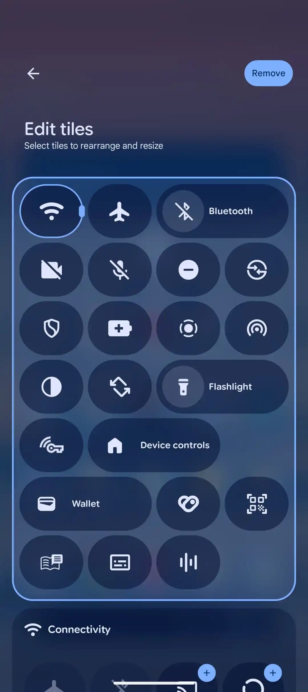 Android 16 QPR3 позволит регулировать яркость фонарика на Pixel 4 android 16 qpr3 beta 1 quick settings tiles.jpg