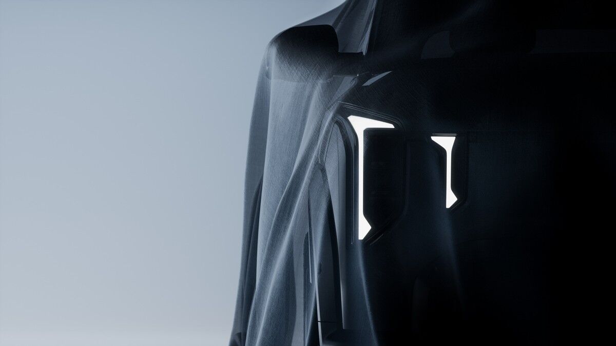 Внутренние компоненты электромобиля Lucid Motors Cosmos и электромобиль на воздушной подушке