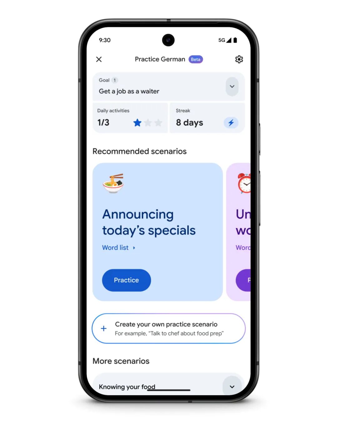 Google Translate получает продвинутые функции на базе Gemini 6 google translate practice german