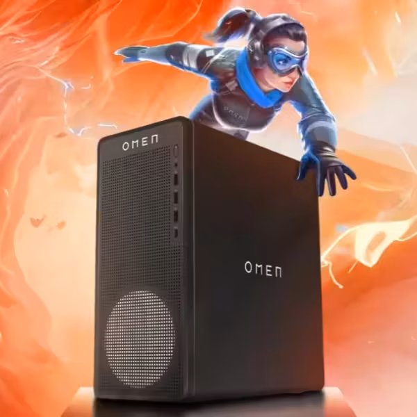 Игровой ПК HP Shadow Elf 2026 с мобильным Core i7 и видеокартами NVIDIA GeForce RTX 40 и фронтальной панелью