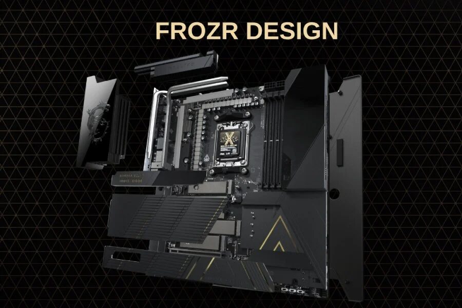 msi meg x780e godlike x edition design