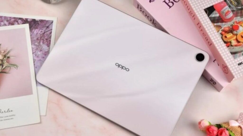 Задняя панель планшета Oppo Pad Air5 белого цвета