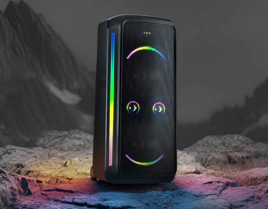 portronics iron beats 5 prime 250w wireless party speakers