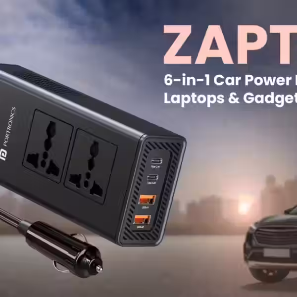 portronics zaptor launched