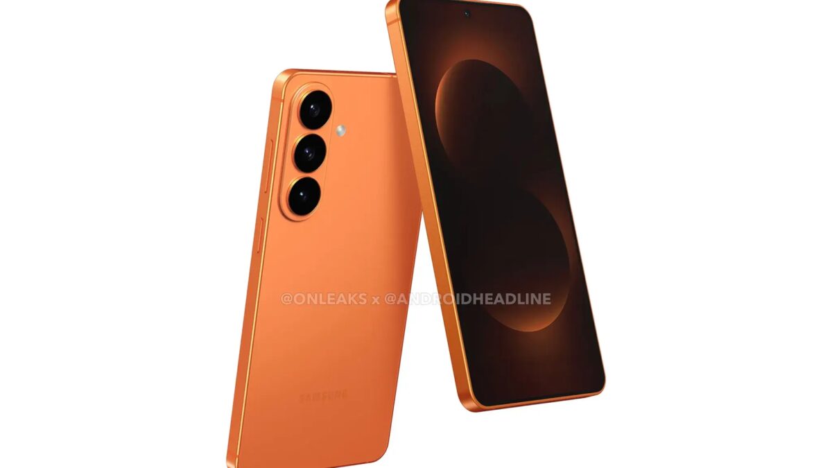 Задняя панель Samsung Galaxy S26 с тремя камерами