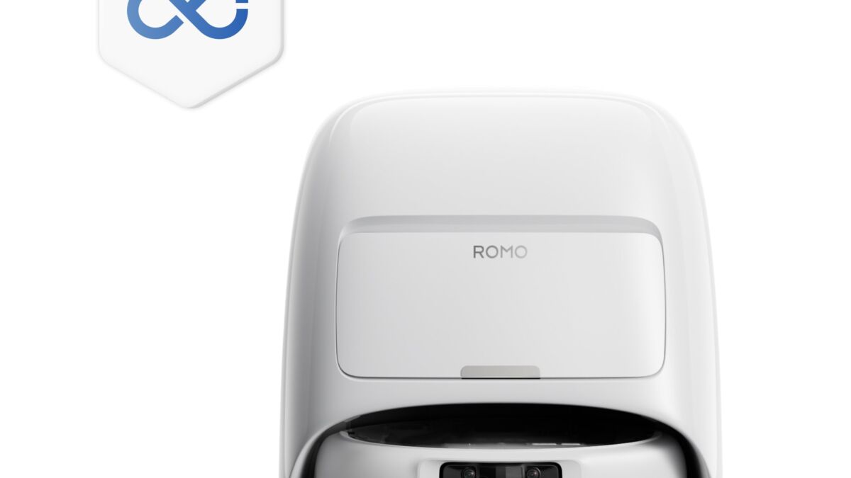 Робот-пылесос DJI ROMO с сенсорами и датчиками навигации