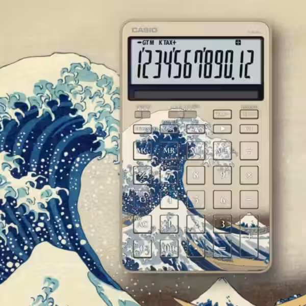 casio jf m200 tj khk calculator hokusai