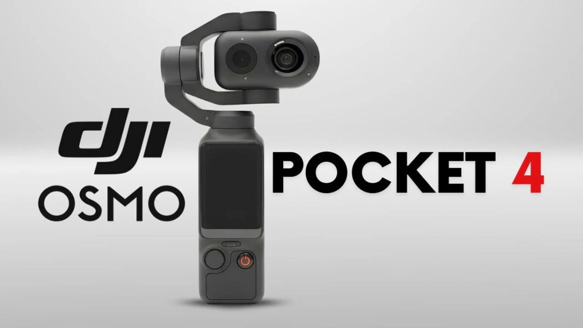 Камера DJI Osmo Pocket 4 с дисплеем и кнопками
