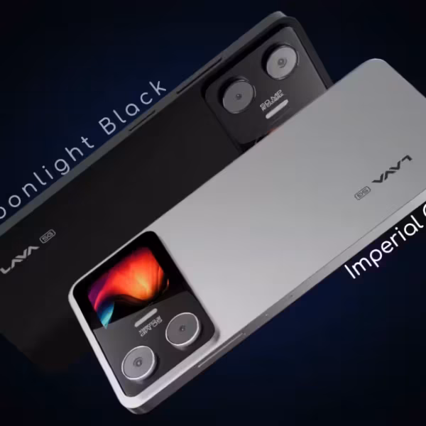 Два смартфона Lava Blaze Duo 3 с двумя экранами