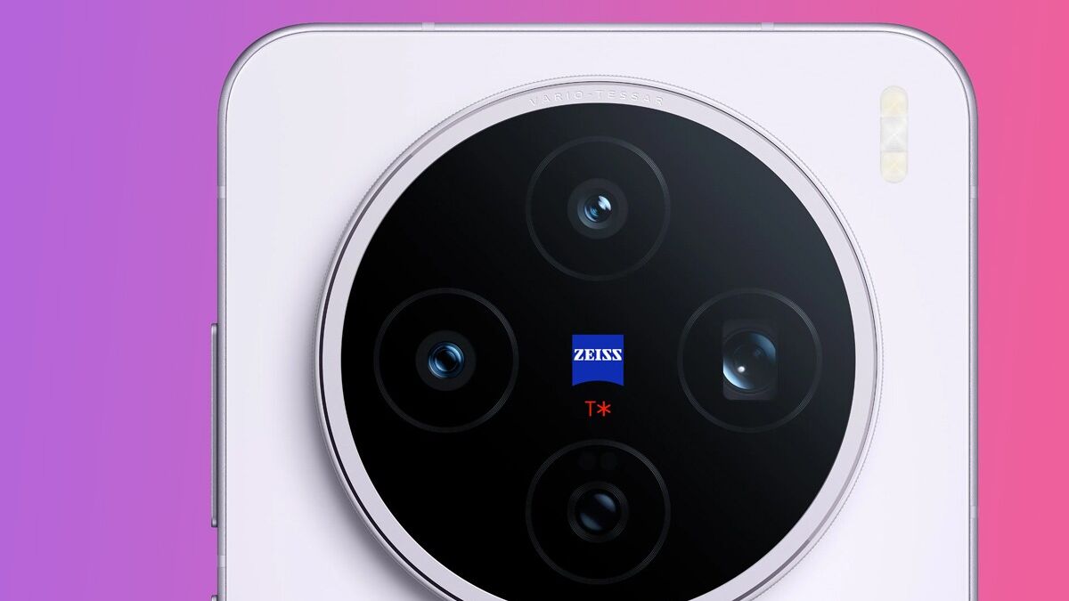 Камеры Vivo X200T с четырьмя объективами и Zeiss