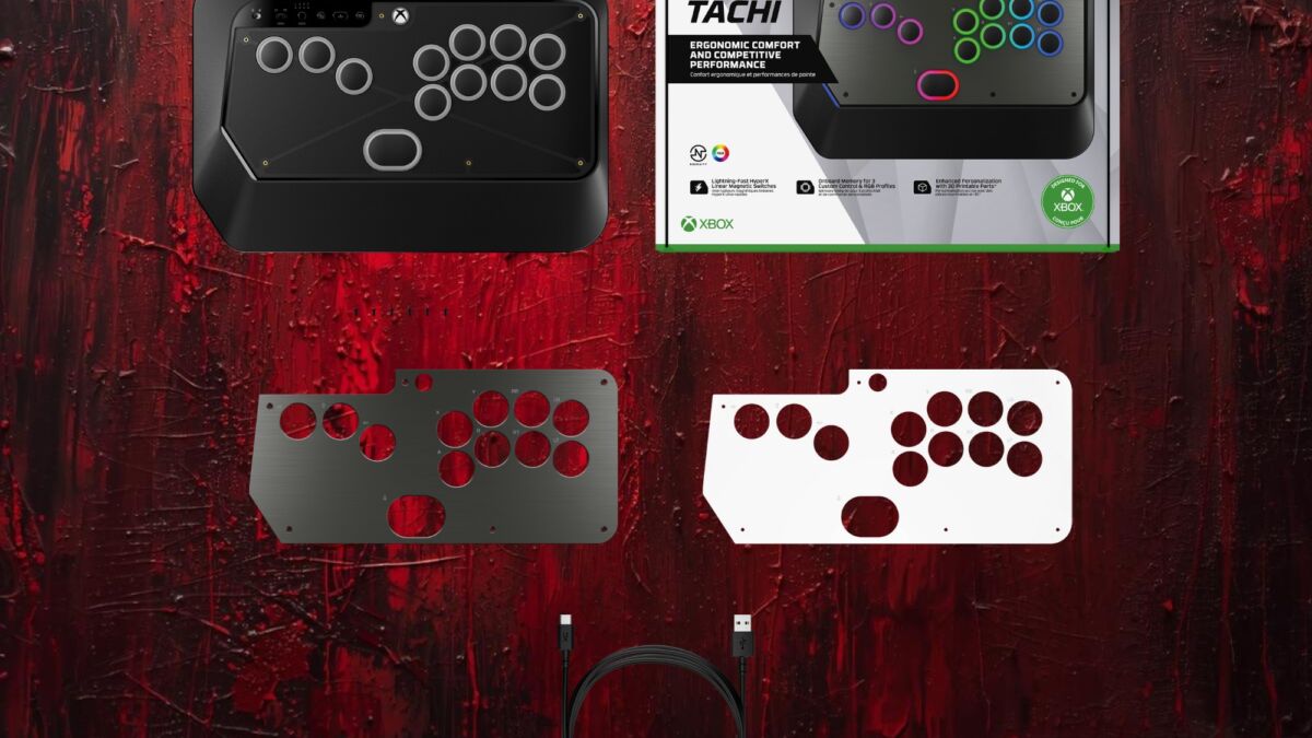 Панель с тактильными магнитными переключателями HyperX Tachi