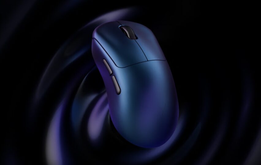 Игровая мышь Rapoo VT3s Max Master Edition в темной среде