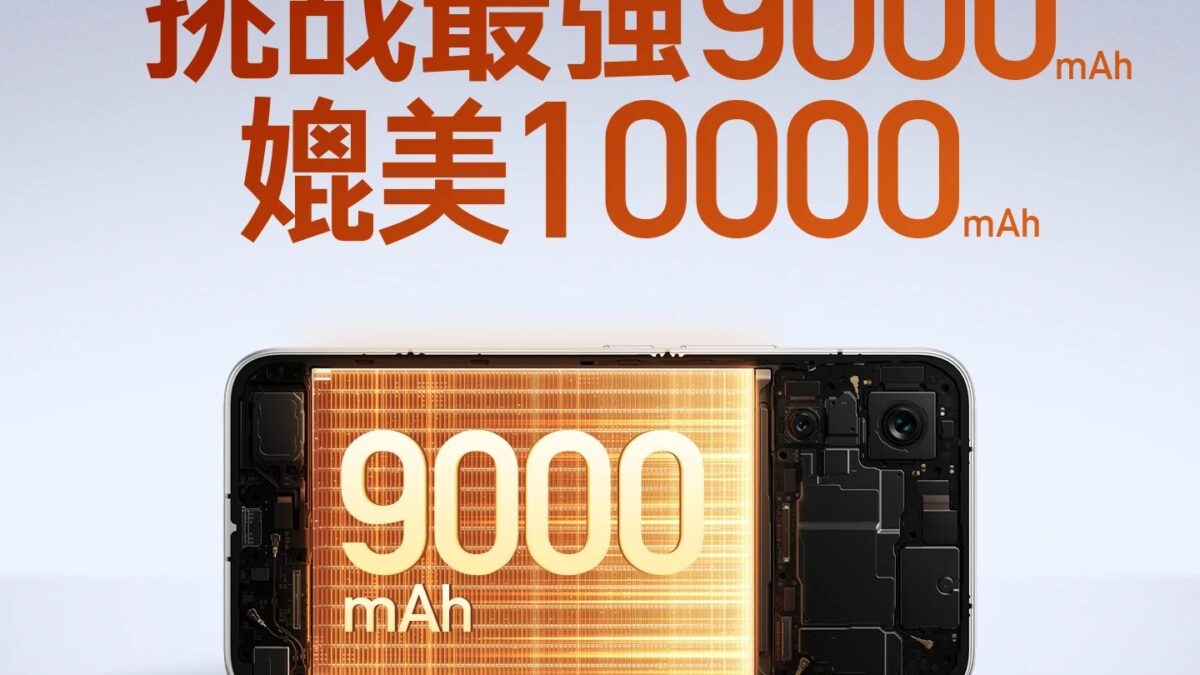 Изображение батареи 9000 мАч в смартфоне Redmi Turbo 5 Max