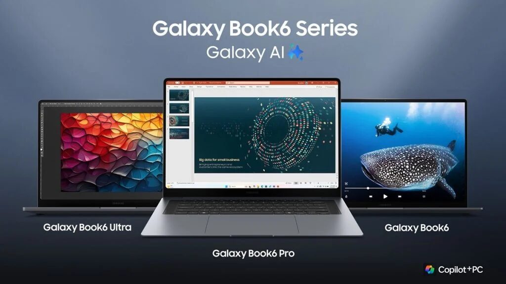 Ноутбуки Samsung Galaxy Book 6 на CES 2026: Intel Core Ultra Series 3