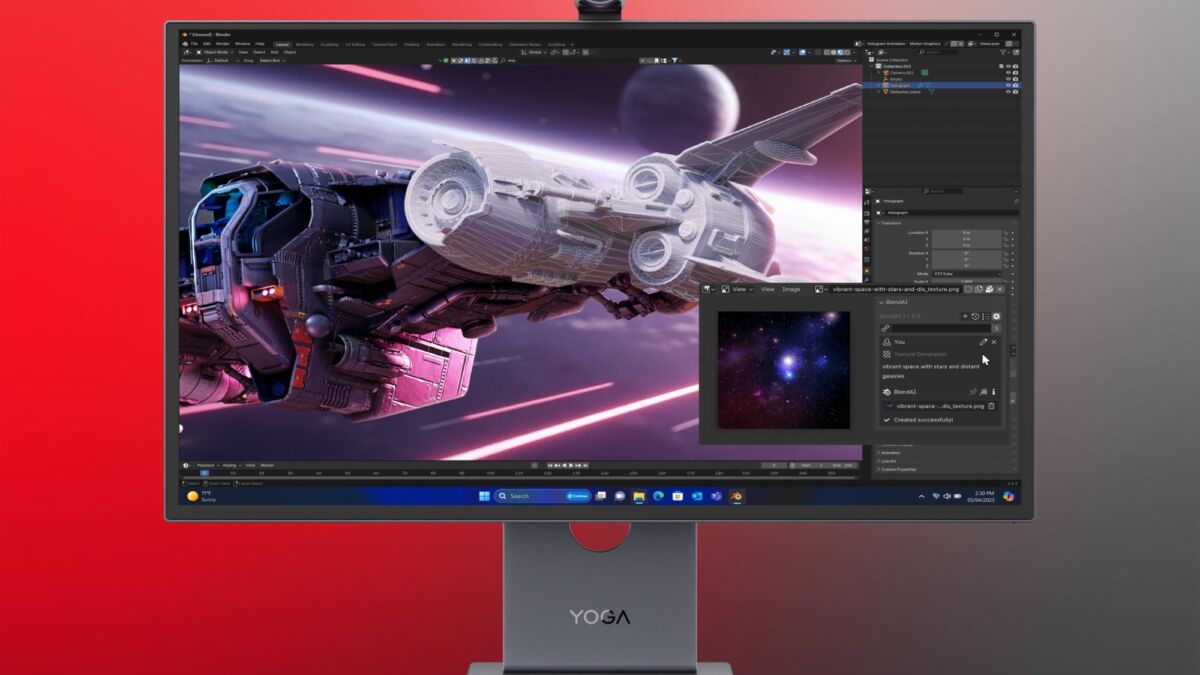 Крупный монитор Yoga Pro 27UD-10 с 4K OLED дисплеем
