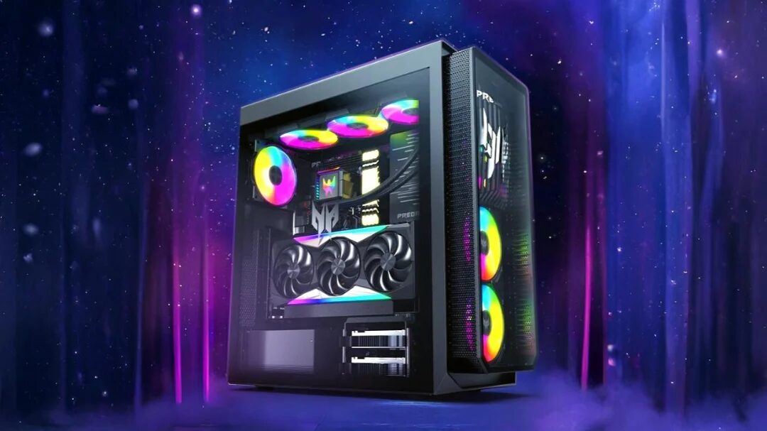 Игровой ПК Acer Predator Orion 7000 с RGB-подсветкой и видеокартой RTX 5080
