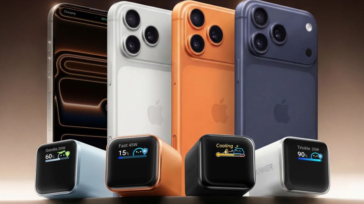 Anker выпустила оранжевую версию компактного зарядного устройства Nano Charger на 45 Вт 5 anker nano charger 45w smart display 180 foldable colors 1