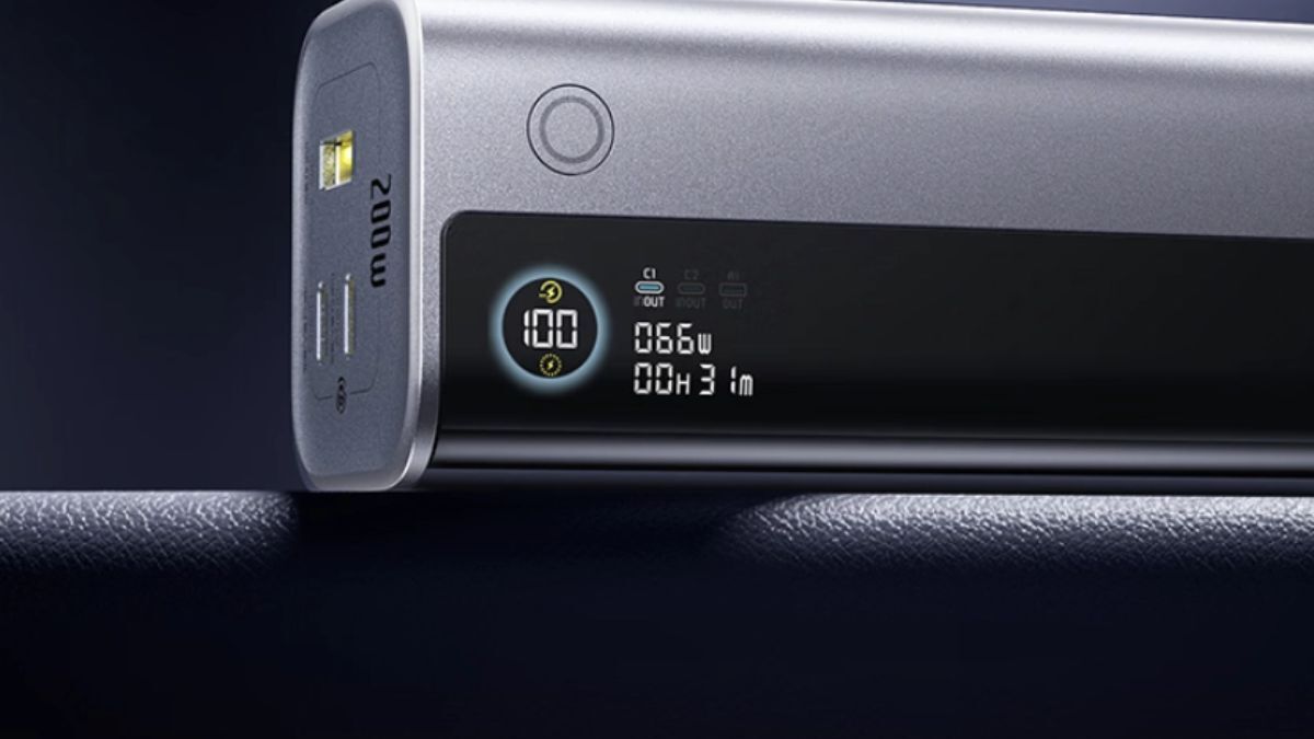 baseus energeek gr11 power bank with retractable cable 25000mah 200w