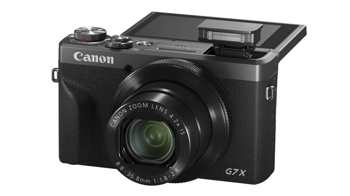 Цифровая камера Canon PowerShot G7 X III с выдвижным объективом