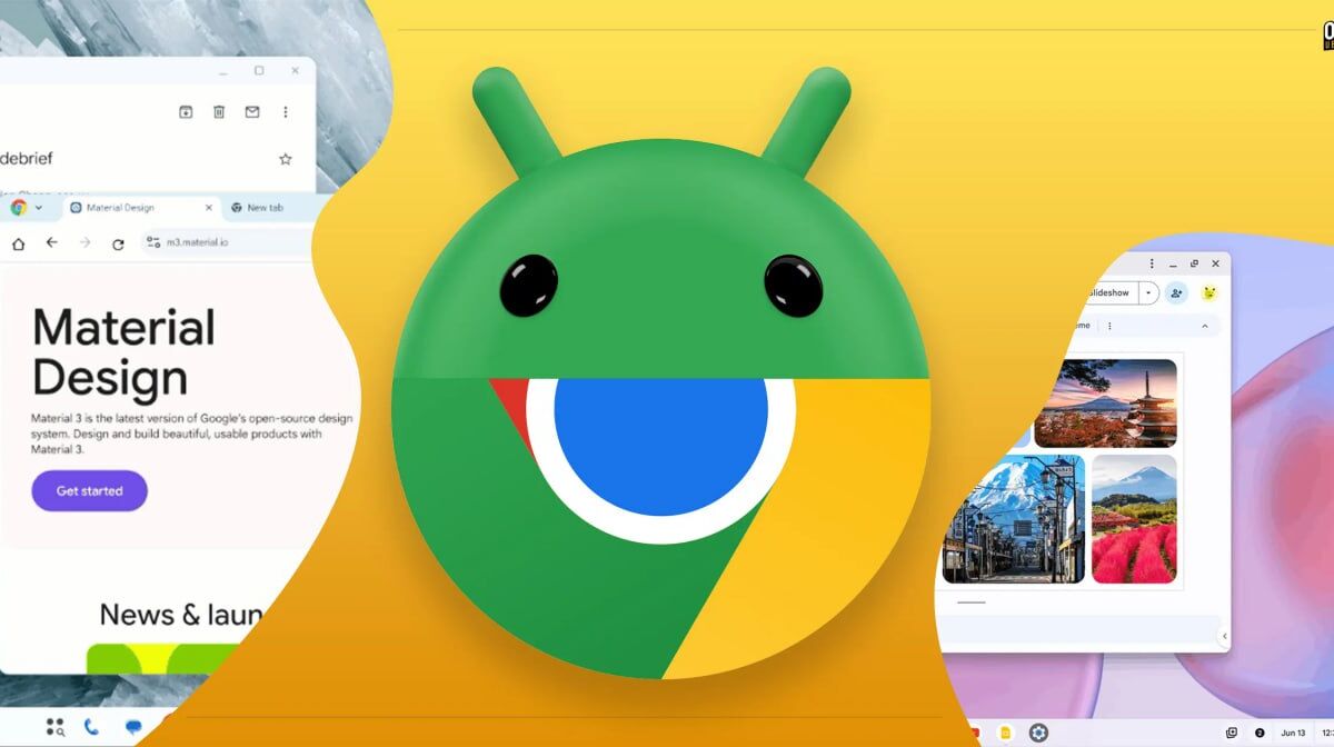 Объединённый интерфейс ChromeOS и Android на ПК в браузере ChromeOS и Android