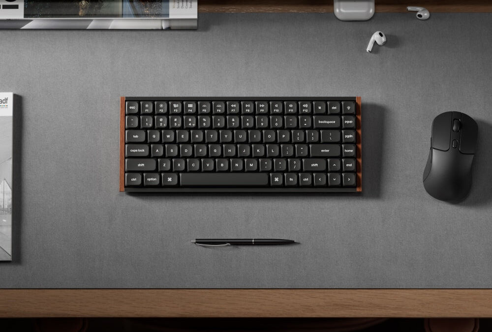 Клавиатура Keychron K3 HE с низким профилем и черными клавишами