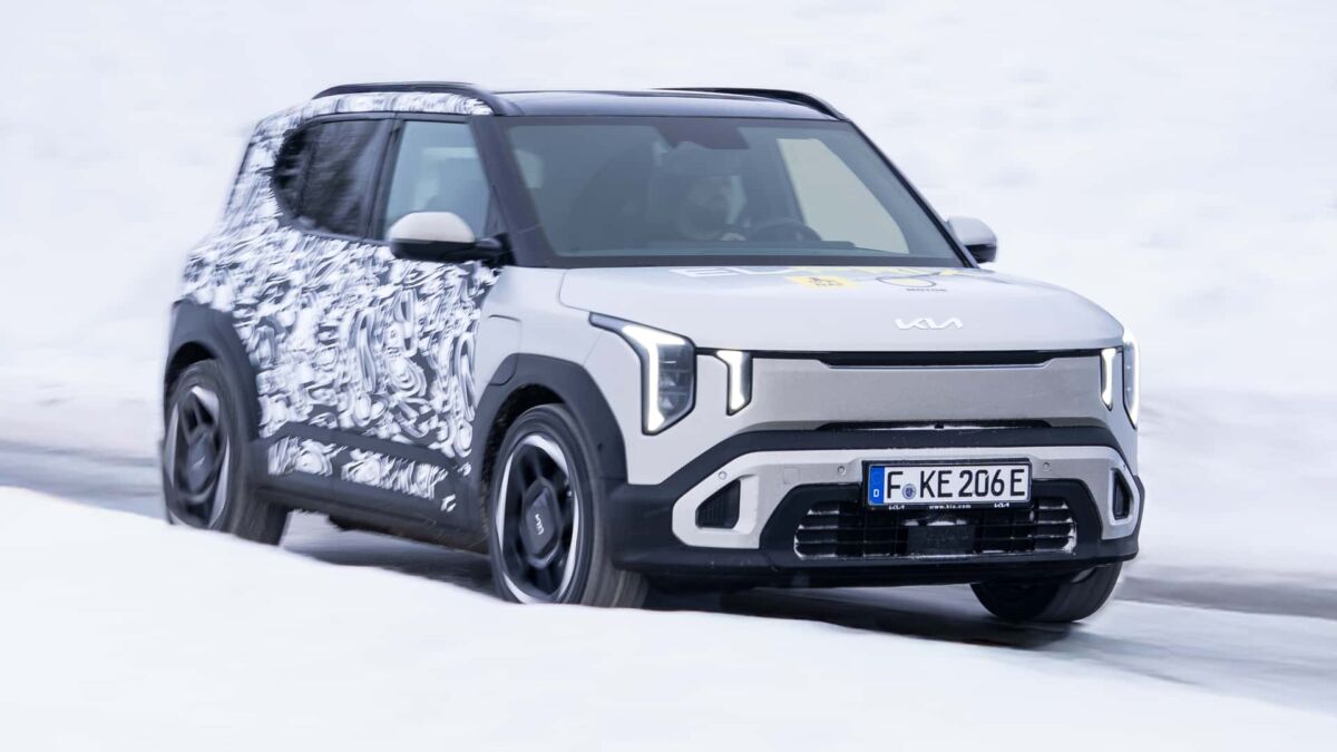 kia ev2 winter range test