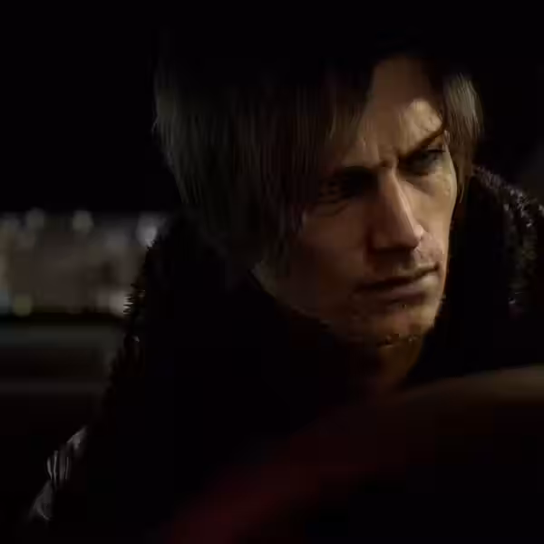 resident evil requiem leon kennedy porsche suv