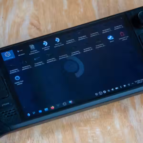 steam deck oled desktop mode