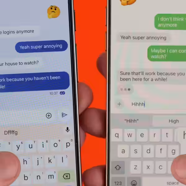 typing indicators in rcs 1