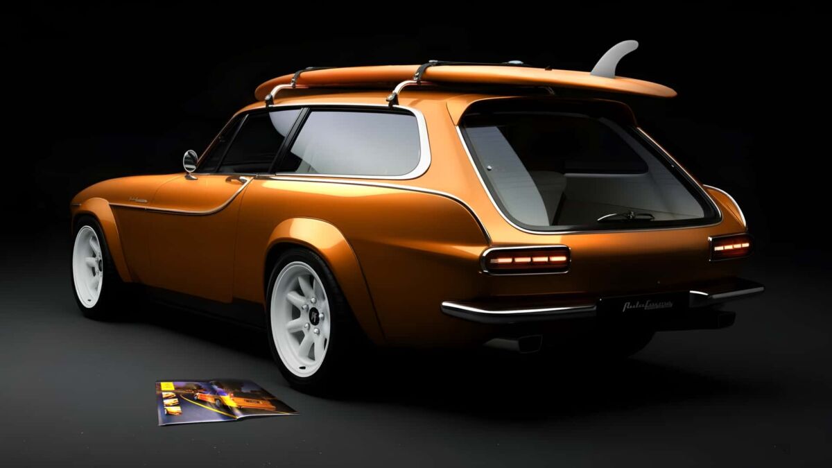 volvo p1800es shooting brake restomod by autoforma 2