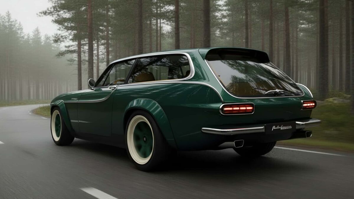 volvo p1800es shooting brake restomod by autoforma 3