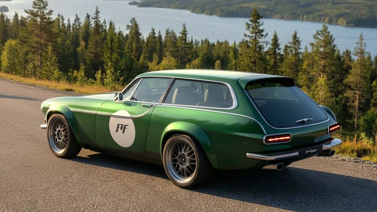 volvo p1800es shooting brake restomod by autoforma 4