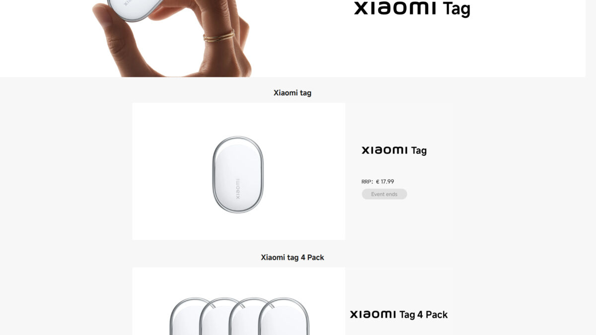 Беспроводной Bluetooth-трекер Xiaomi Tag в руке человека