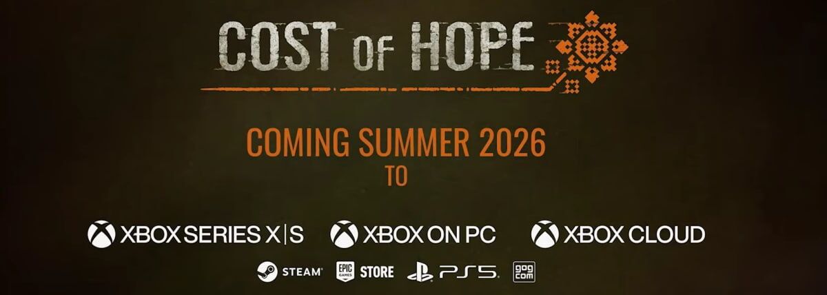 Реклама DLC «Cost of Hope» для S.T.A.L.K.E.R. 2: логотипы Xbox и Steam, выход летом 2026 года