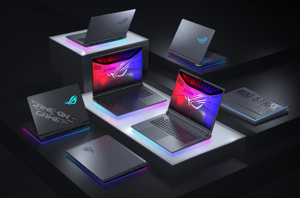 ASUS показала игровые ноутбуки ROG Strix G16 и G18 с mini LED и процессорами Core Ultra 9