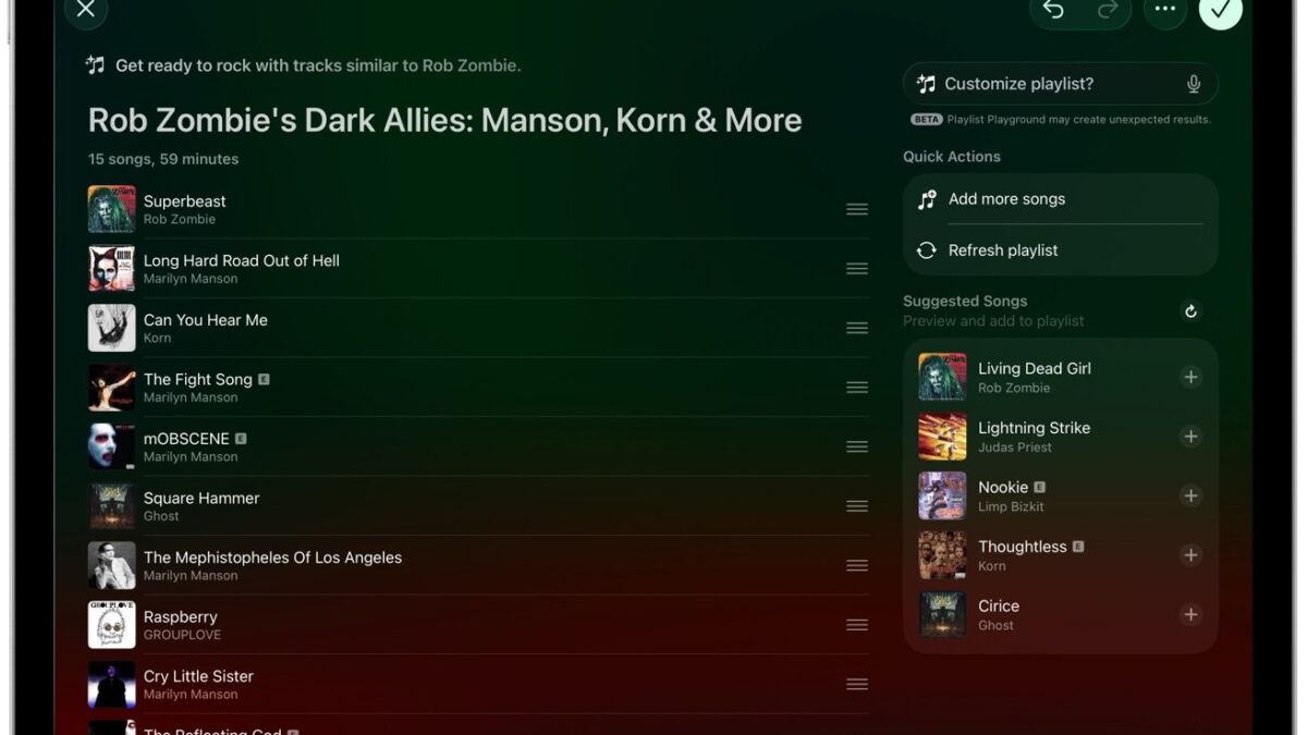 Плейлист Rob Zombie's Dark Allies в Apple Music для фанатов Rob Zombie и рок-музыки