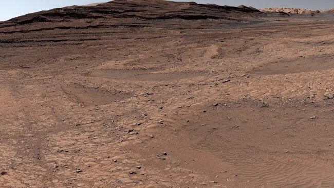 Марсоход Curiosity обнаружил каменные паутины на Марсе с гребнями до 2 метров