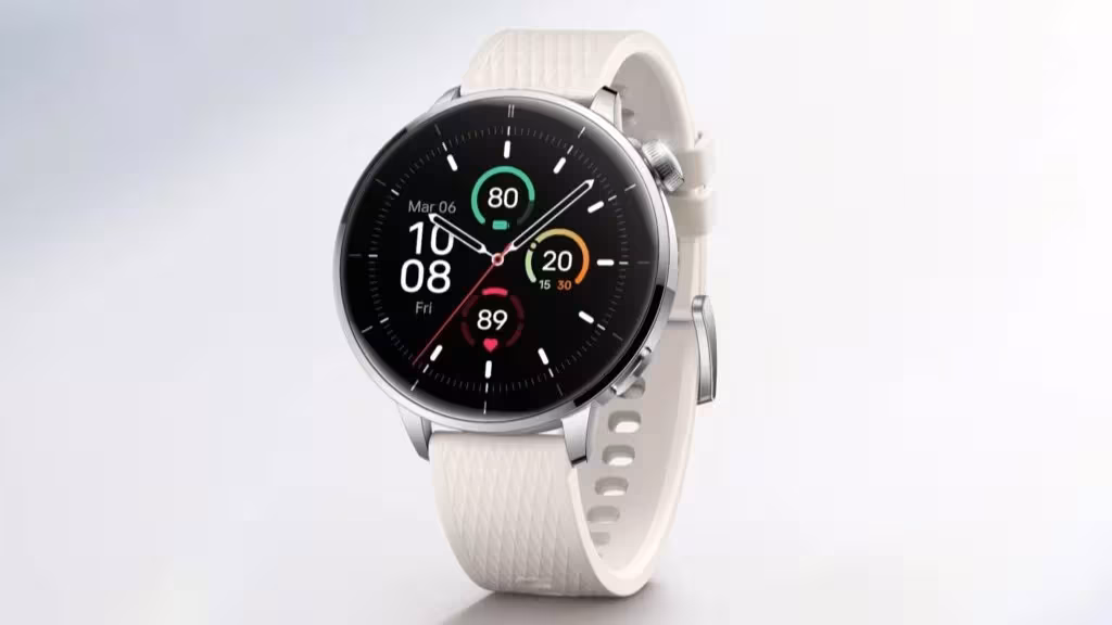 Умные часы OnePlus Watch 4 с круглым дисплеем и двумя боковыми кнопками