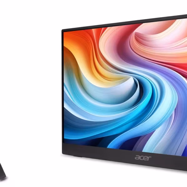 Портативный монитор Acer PM161QB1 с Full HD экраном и тонким корпусом для мобильной работы