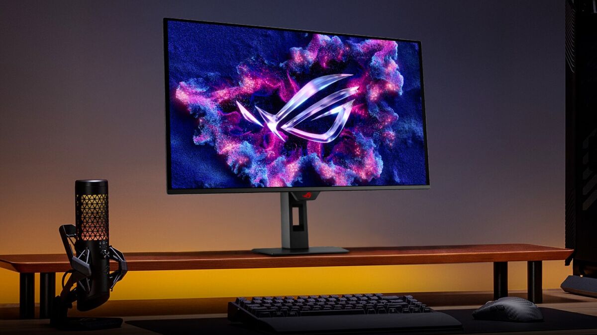 Игровой монитор Asus ROG Strix OLED с ультраузким дисплеем