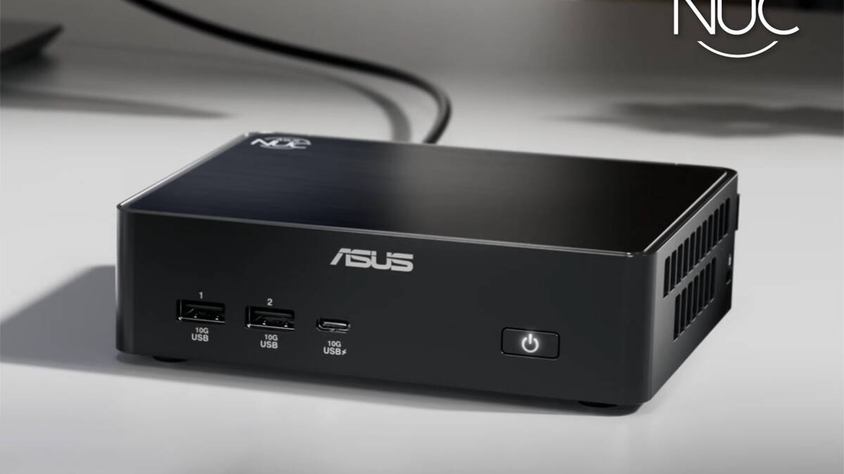 asus launches one configuration of nuc 16 pro mini pc