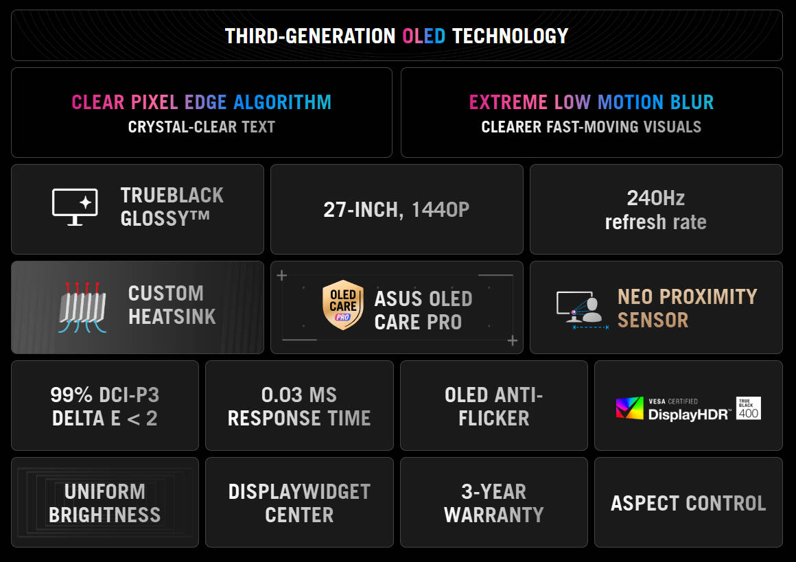 asus rog strix oled xg27aqdmgr mid