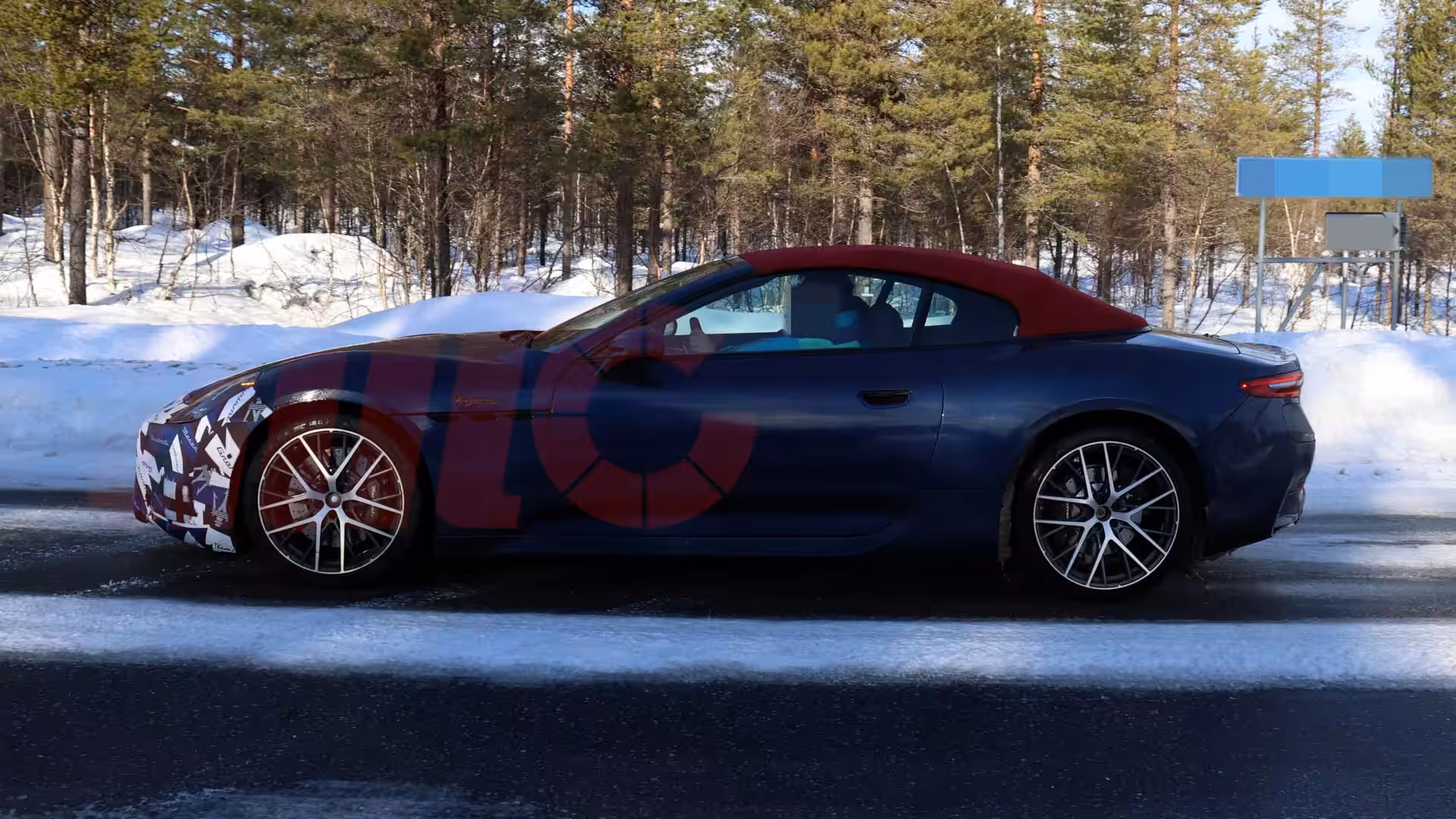 2027 Maserati GranCabrio spy shot