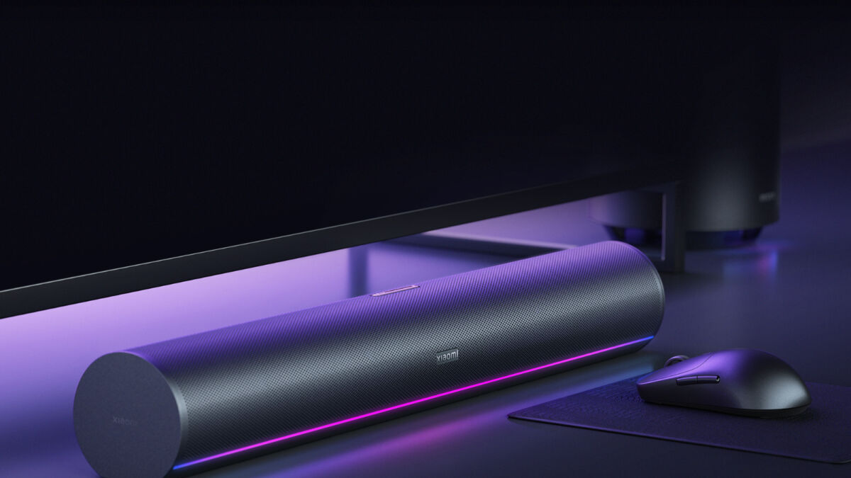 Акустическая система Xiaomi Desktop Speaker Pro Set с подсветкой и сабвуфером на столе